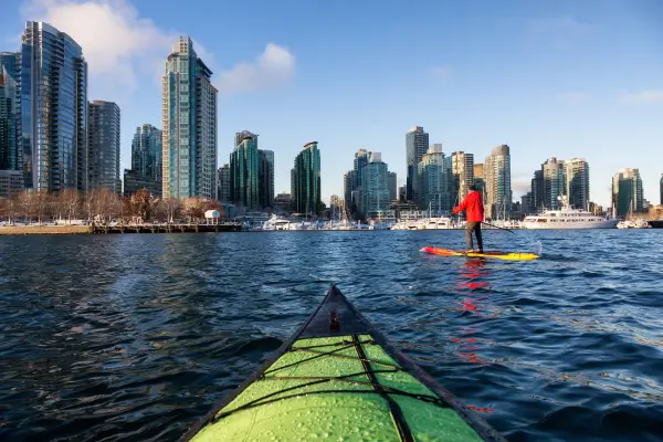 Vancouver, Pôr do Sol, Caiaques Experiência Inesquecível