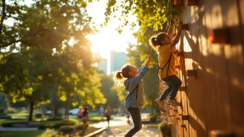 Aventura para Crianças Atividades em Parques Urbanos