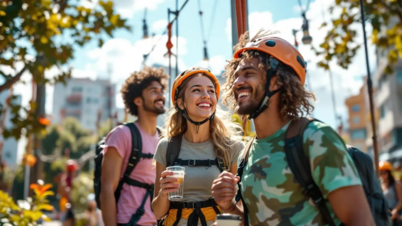 Parques de Aventura Urbanos: Como Aproveitar