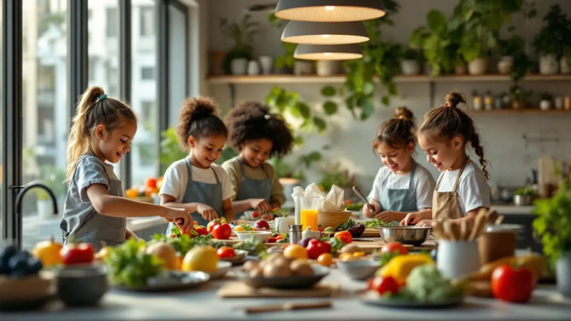 Oficinas Gastronômicas para Crianças