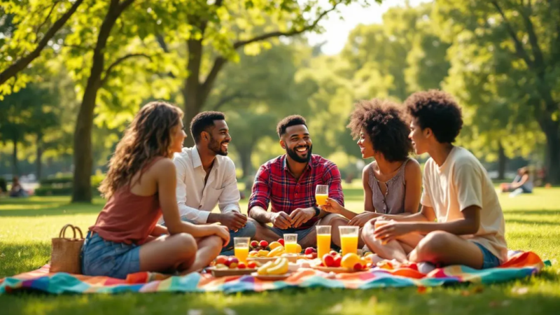 Picnics Urbanos: Como Organizar