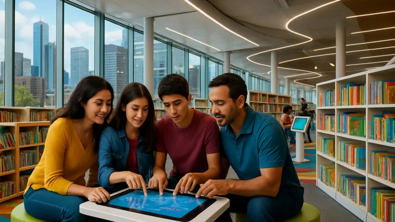 Bibliotecas Tecnológicas com Espaços Infantis