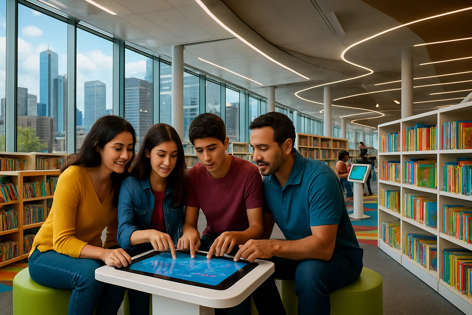 Bibliotecas Tecnológicas com Espaços Infantis