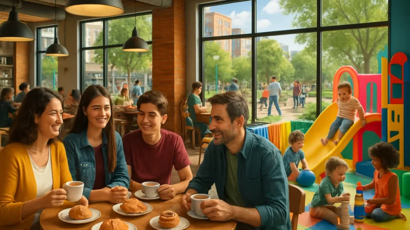 Cafeterias com Espaço Kids e Experiência Sensorial