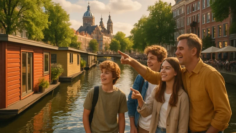 Casas Flutuantes: Turismo Criativo nos Canais Urbanos