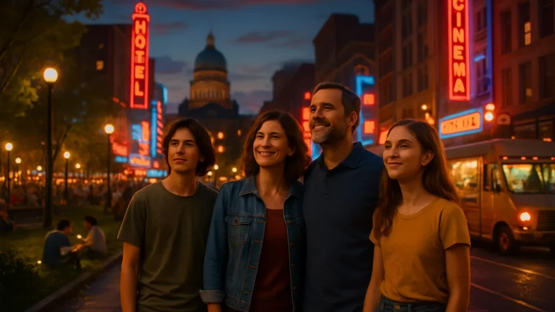 Iluminação Urbana que Vira Experiência