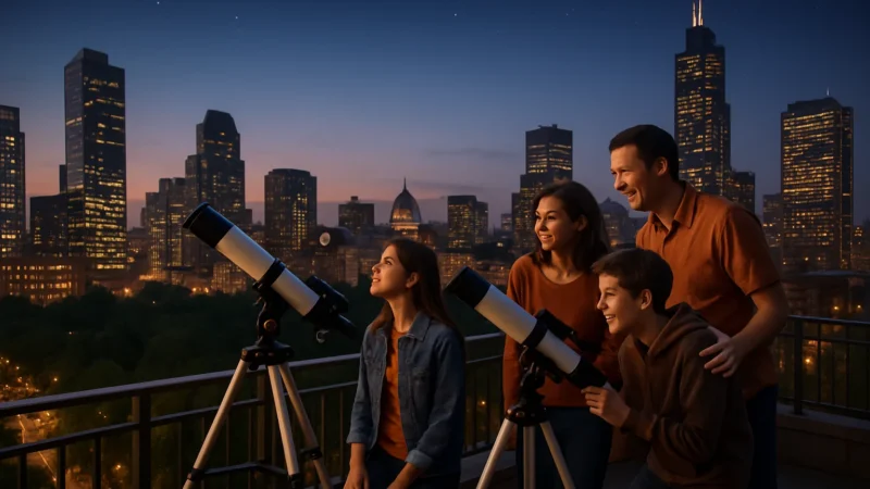 Observatórios Urbanos: Ver Estrelas no Meio do Concreto