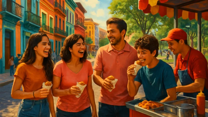 Ruas Coloridas: Explorando Paletas Urbanas